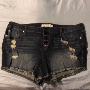 Torrid Jean Shorts